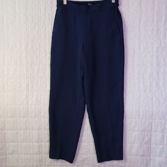 Nwt J.Crew Jamie pants navy sz.4 - Picture 1 of 7